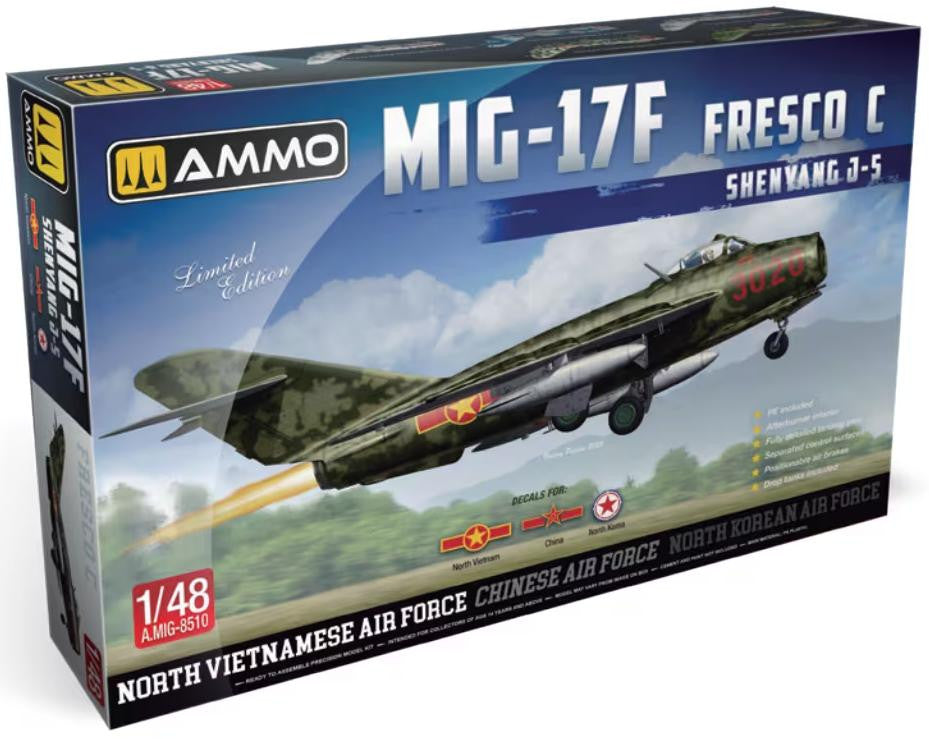 MiG Ammo 1/48 MiG-17F Fresco C NVA 8510